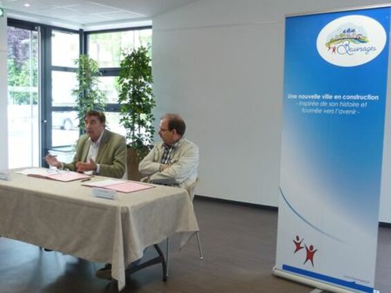 Signature de la convention annelle d'objectifs avec l'asso PointFor - Mardi 6 Mai 2014