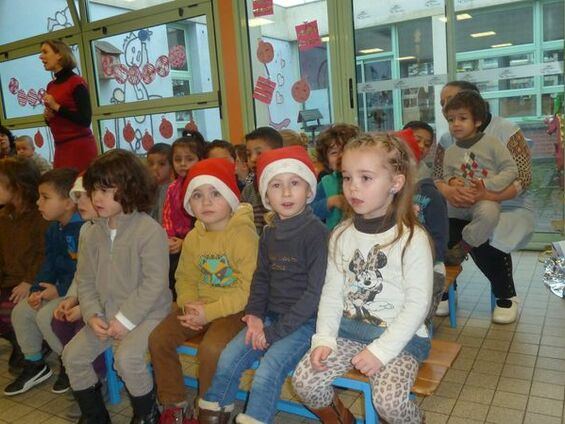 Père Noël dans les écoles - Jeudi 18 Décembre 2014
